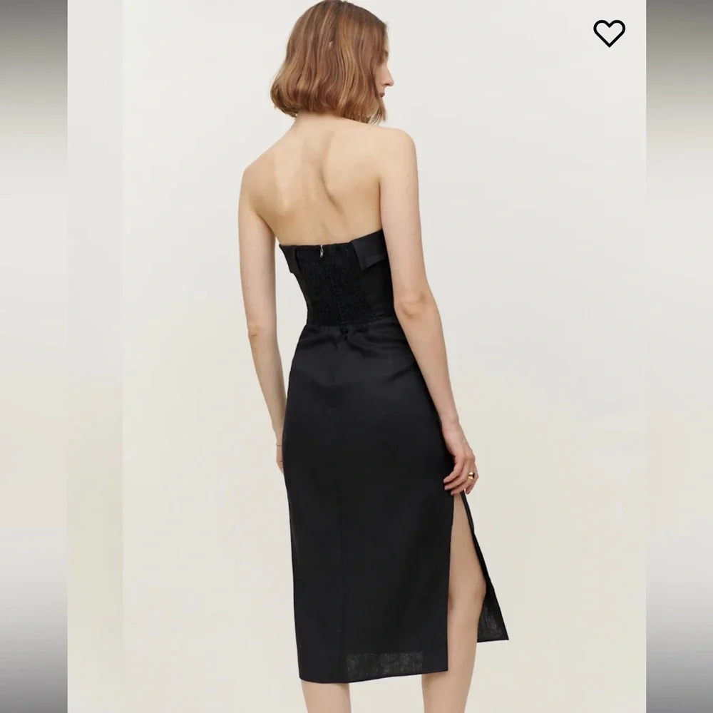 Marcella Linen Dress Reformation - Picture 3 of 8